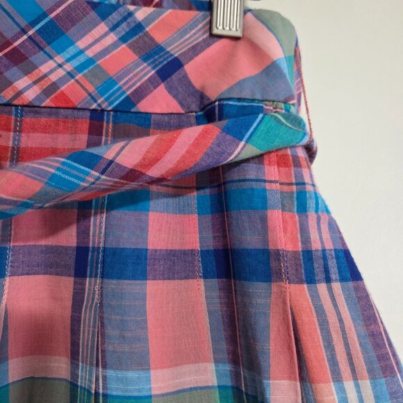 NWT TALBOTS PLAID MIDI FULL SKIRT SIZE 10 / MEDIUM - Picture 8 of 16